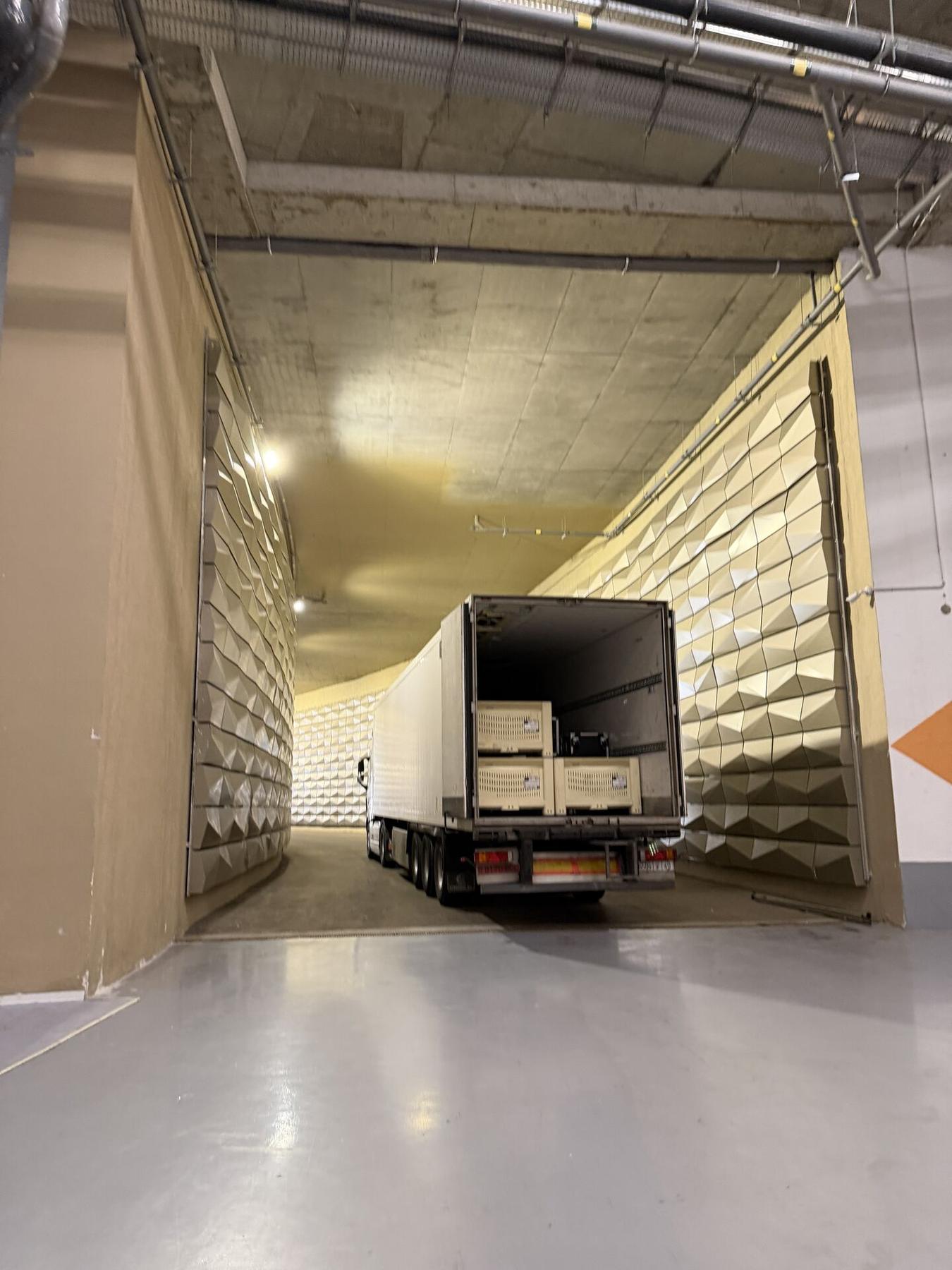 Loading the equipment stock before a tour departure